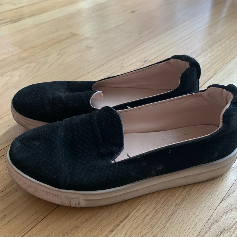 Women Black Slip On Shoes | size 36 Made in Italy
